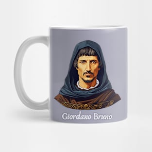 Giordano Bruno poet philosopher hermetic occultist teacher gift Mug